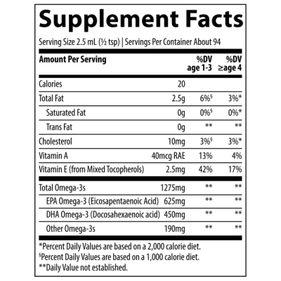 Children's Liquid Omega-3 237 мл | Trace Minerals